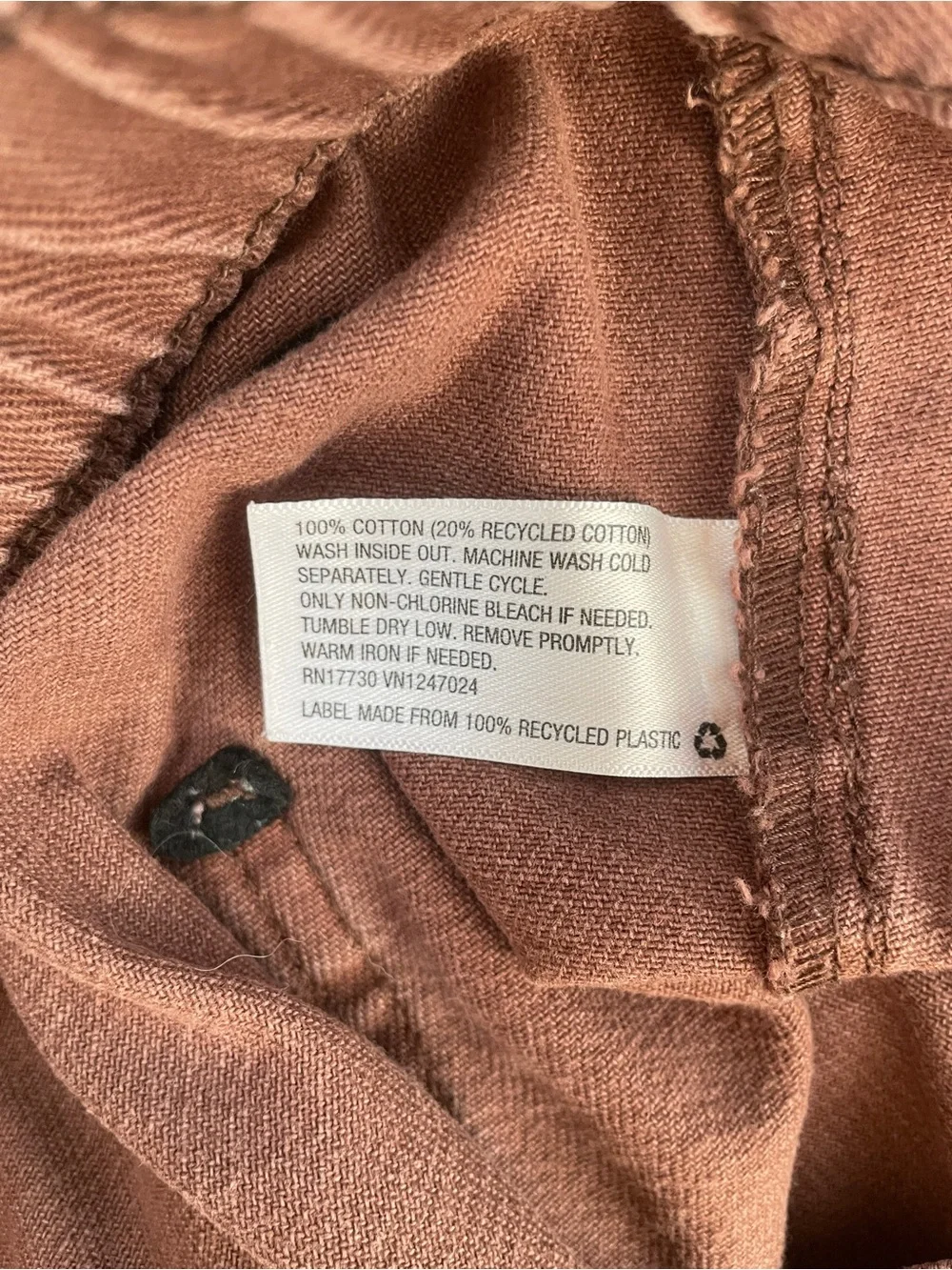 Wild Fable Brown Super High-Rise Utility Shorts, Size 6
